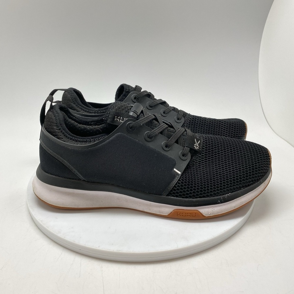 Kuru Atom Cloud Sneakers Womens 9 Black Athletic Running Gym Shoes 20560190